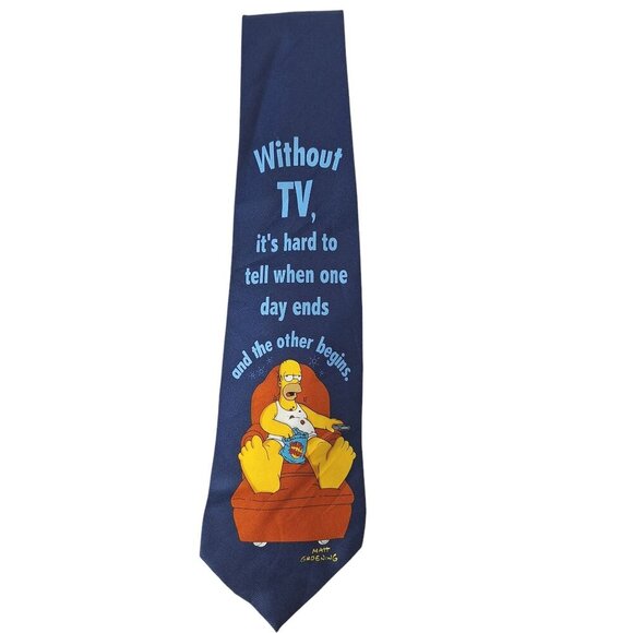 Vintage 2004 The Simpsons Homer Novelty Necktie - Picture 4 of 7